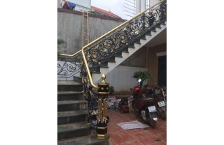 Cầu thang sắt nghệ thuật châu Âu MDSCA 17